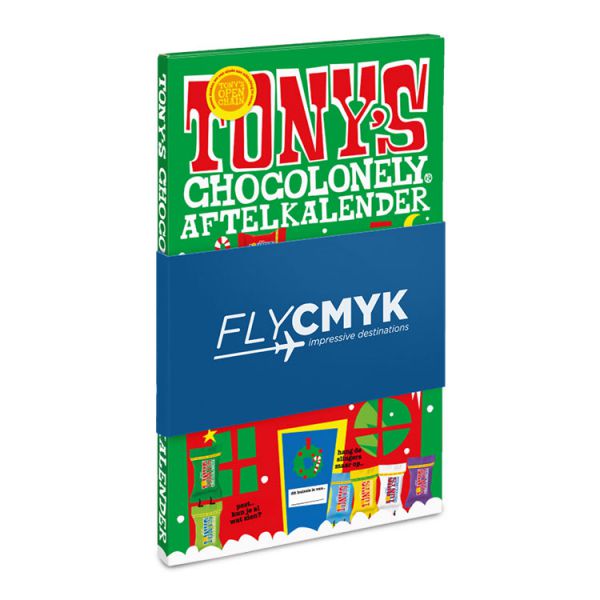 Tony chocolonely aftelkalender (100 st) drukken