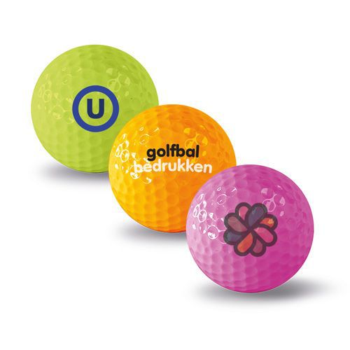 Geometrie Toeschouwer Compliment Golfballen bedrukken | Ook in kleine aantallen! | Drukbedrijf.