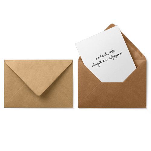 Voorgevoel Om te mediteren Bounty Kraft enveloppen | Wenskaart enveloppen | Drukbedrijf.